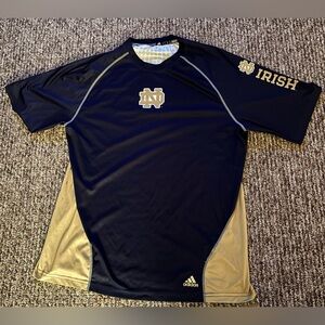 Notre Dame Fighting Irish Adidas Climalite Training Jersey